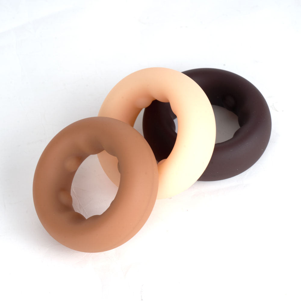 Maia GUNNER Cock Ring - Caramel - Tan Brown