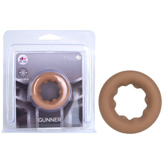 Maia GUNNER Cock Ring - Caramel - Tan Brown
