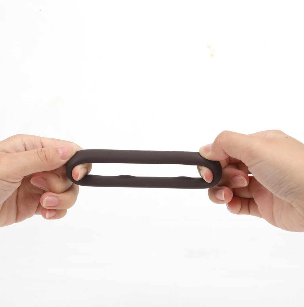 Maia GUNNER - Dark Brown Cock Ring