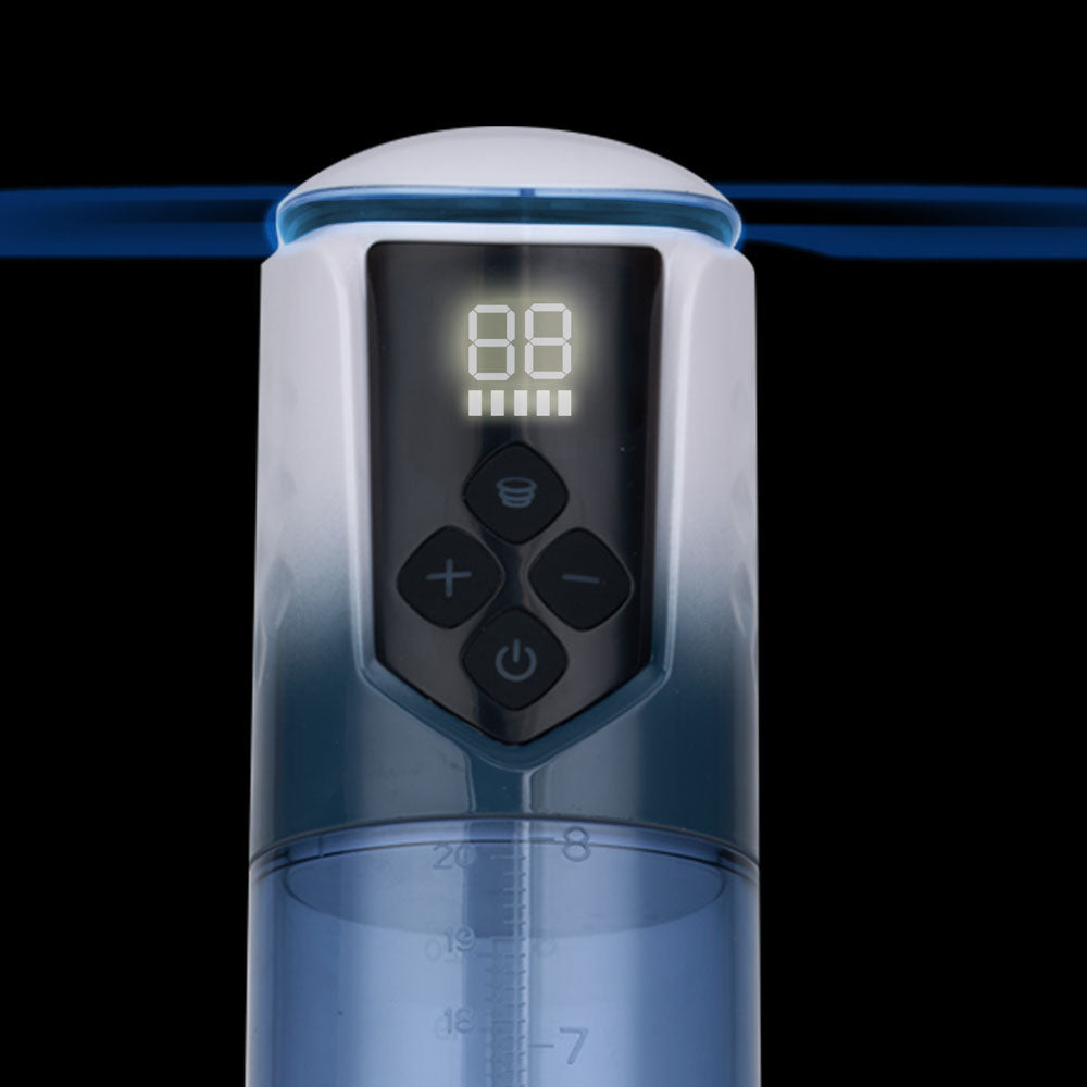 Maia ARCHER  Penis Pump - Blue USB Rechargeable Automatic