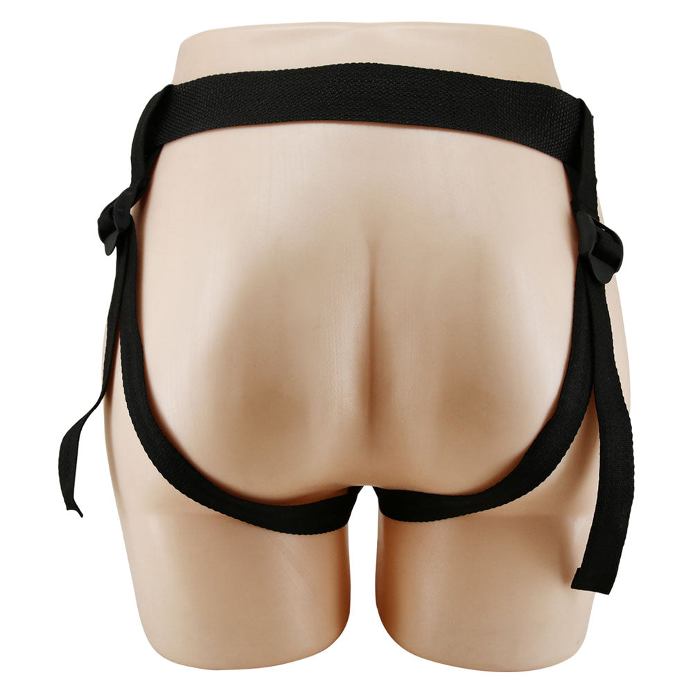 Party Up NICK Strap-On Harness - Black Adjustable Strap-On Harness (No Probe Included)