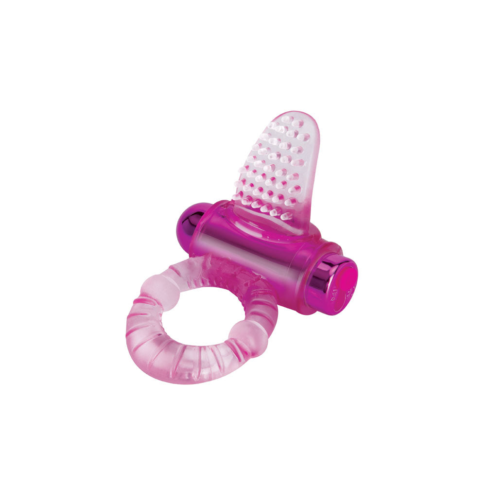 Rechargeable Lick It Pleasure Cock Ring