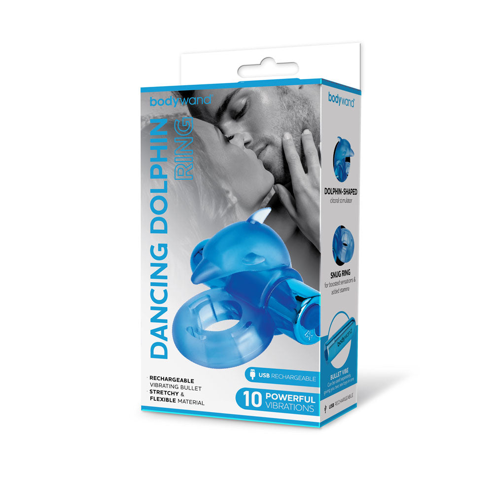 Rechargeable Dancing Dolphin Cock Ring