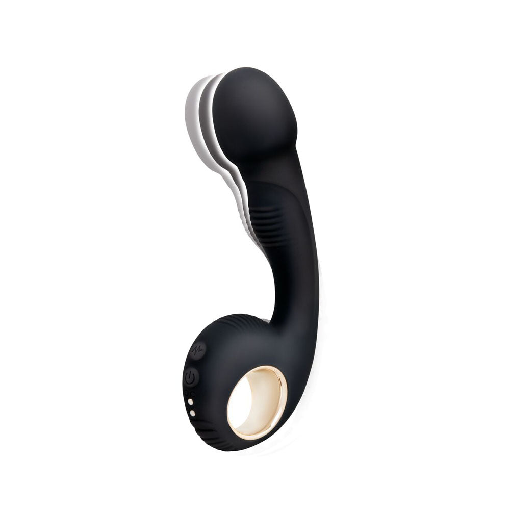 Bodywand G-Play Vibrating Squirt Trainer - Black 17 cm