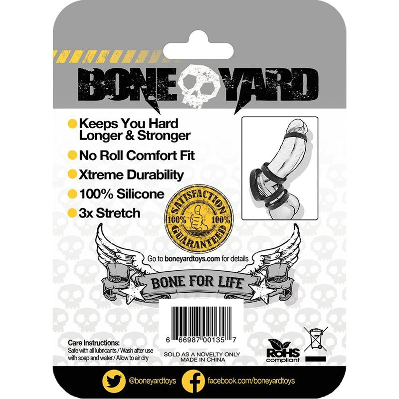 Boneyard Silicone Cock Ring 35mm