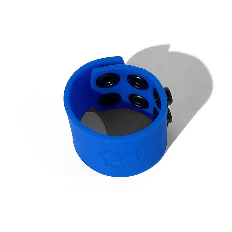 Boneyard Silicone Ball Strap Blue Cock Ring