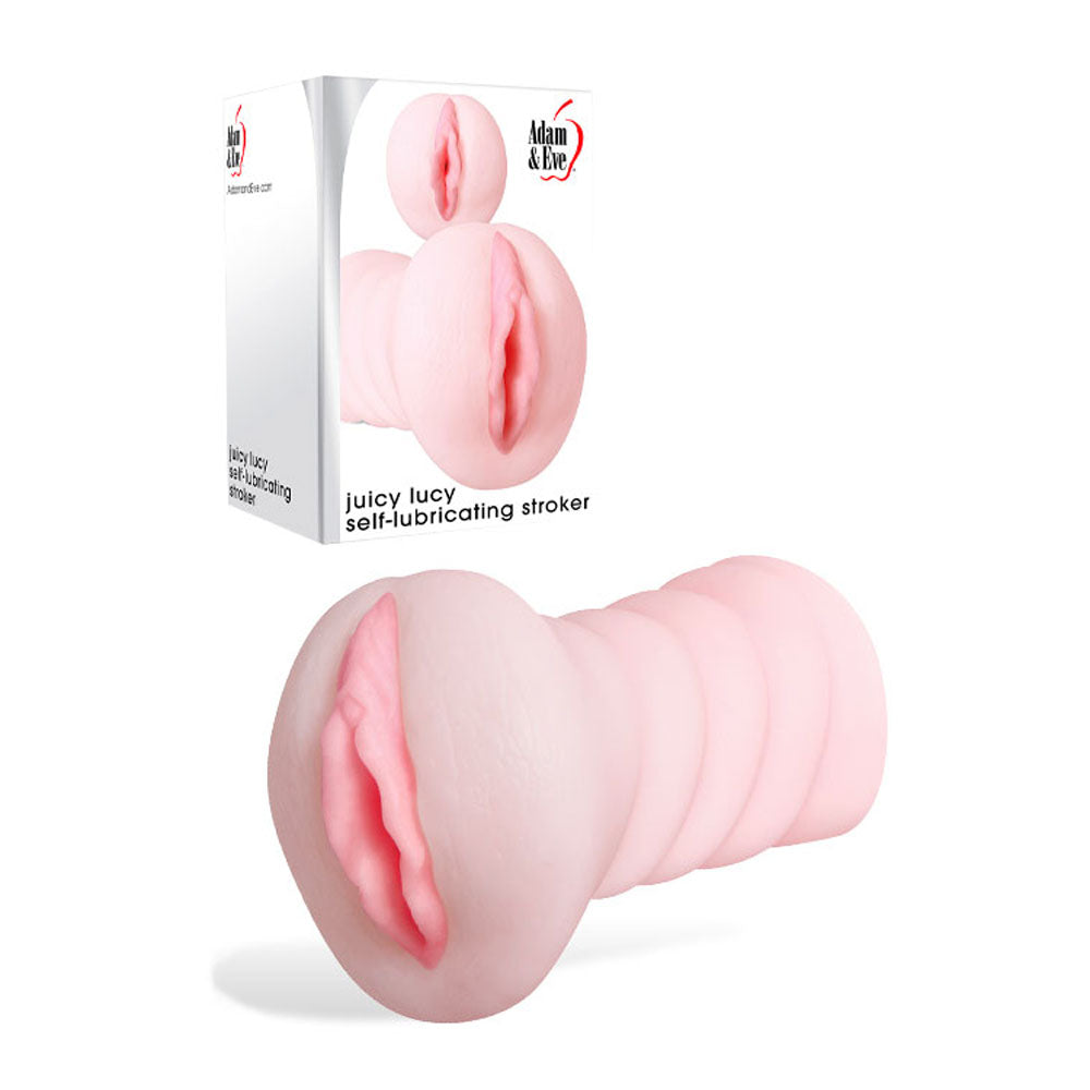 Adam & Eve JUICY LUCY - Flesh Self Lubricating Vagina Stroker Masturbator