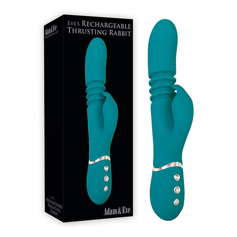 Adam & Eve Eve's Rechargeable Thrusting Rabbit Vibrator