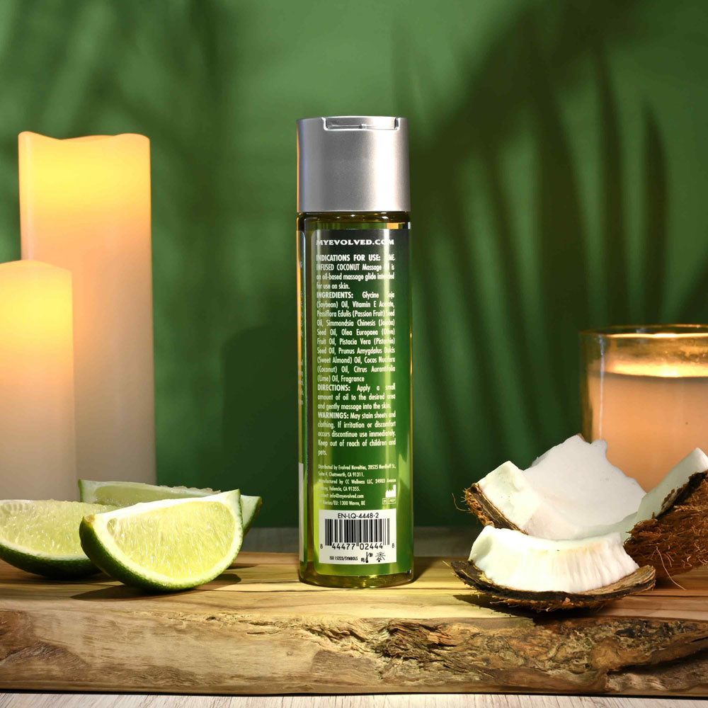 ANOINT PERFUMERY LIME INFUSED COCONUT Massage Oil - Evolved