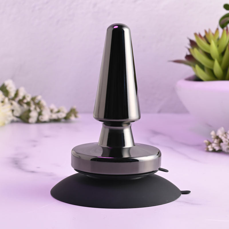 Evolved BEGINNER METAL VIBRATING BUTT PLUG