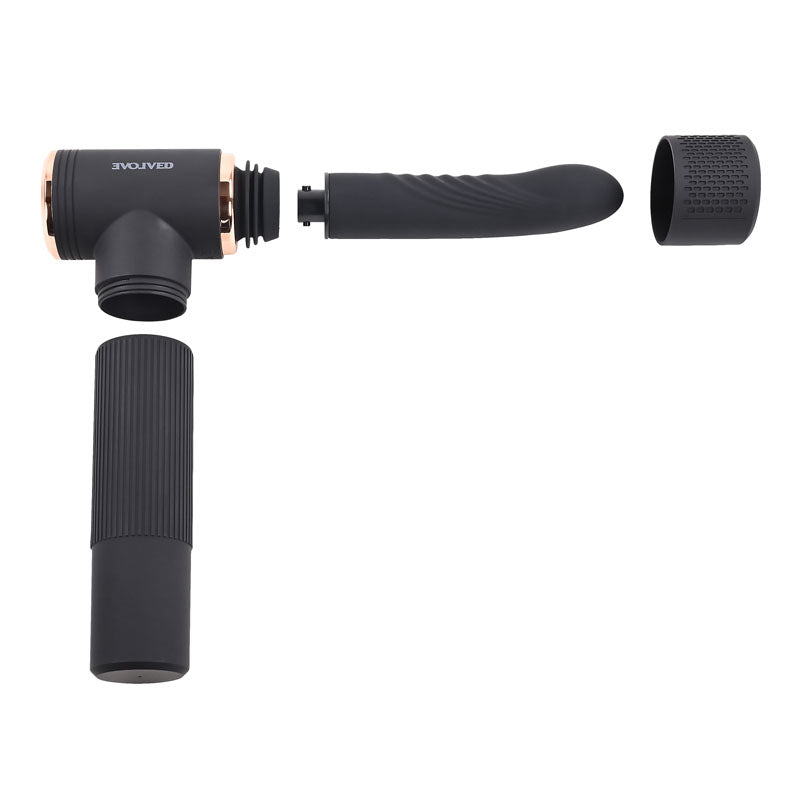 Evolved TOO HOT TO HANDLE Machine Vibrator