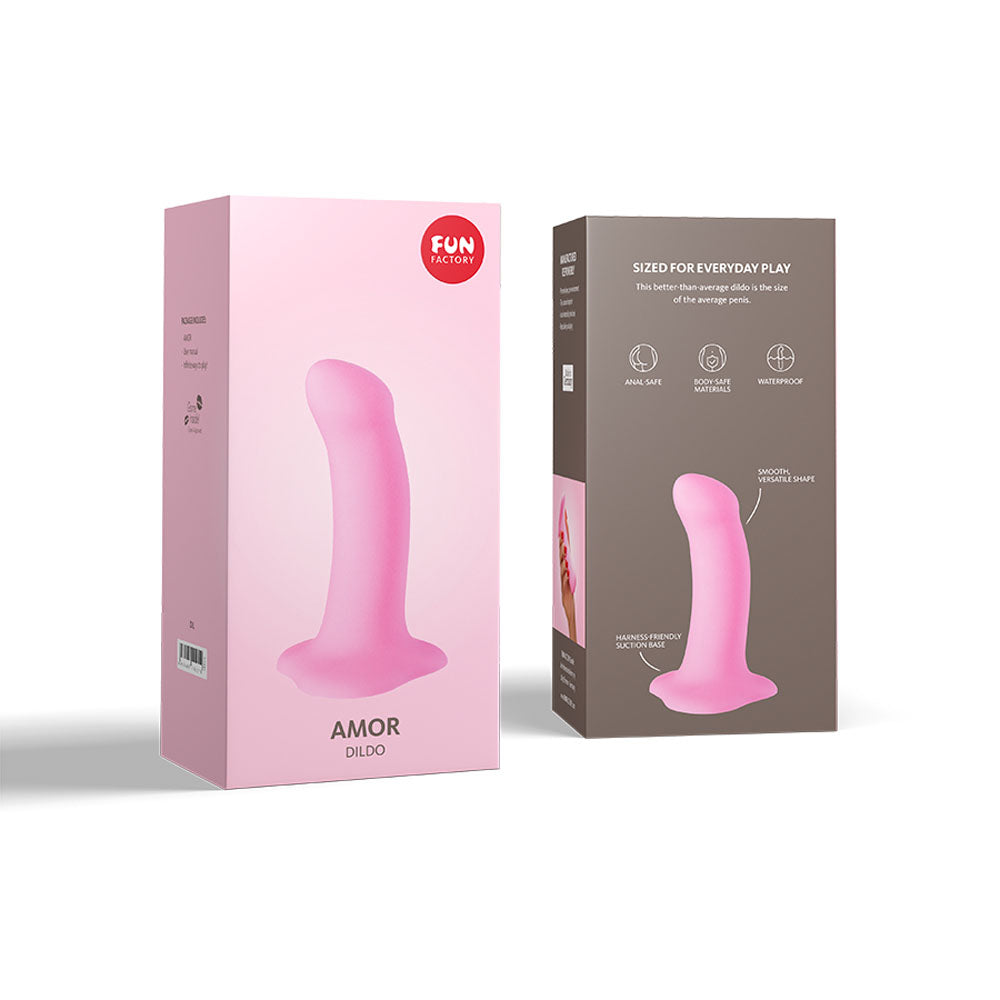 Fun Factory AMOR - Candy Rose 14.6 cm Dildo