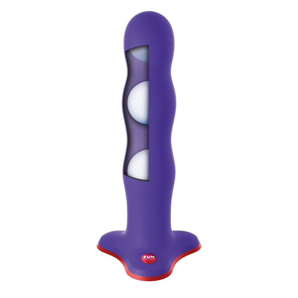 Fun Factory BOUNCER - Flashy Purple 18.5 cm Dildo