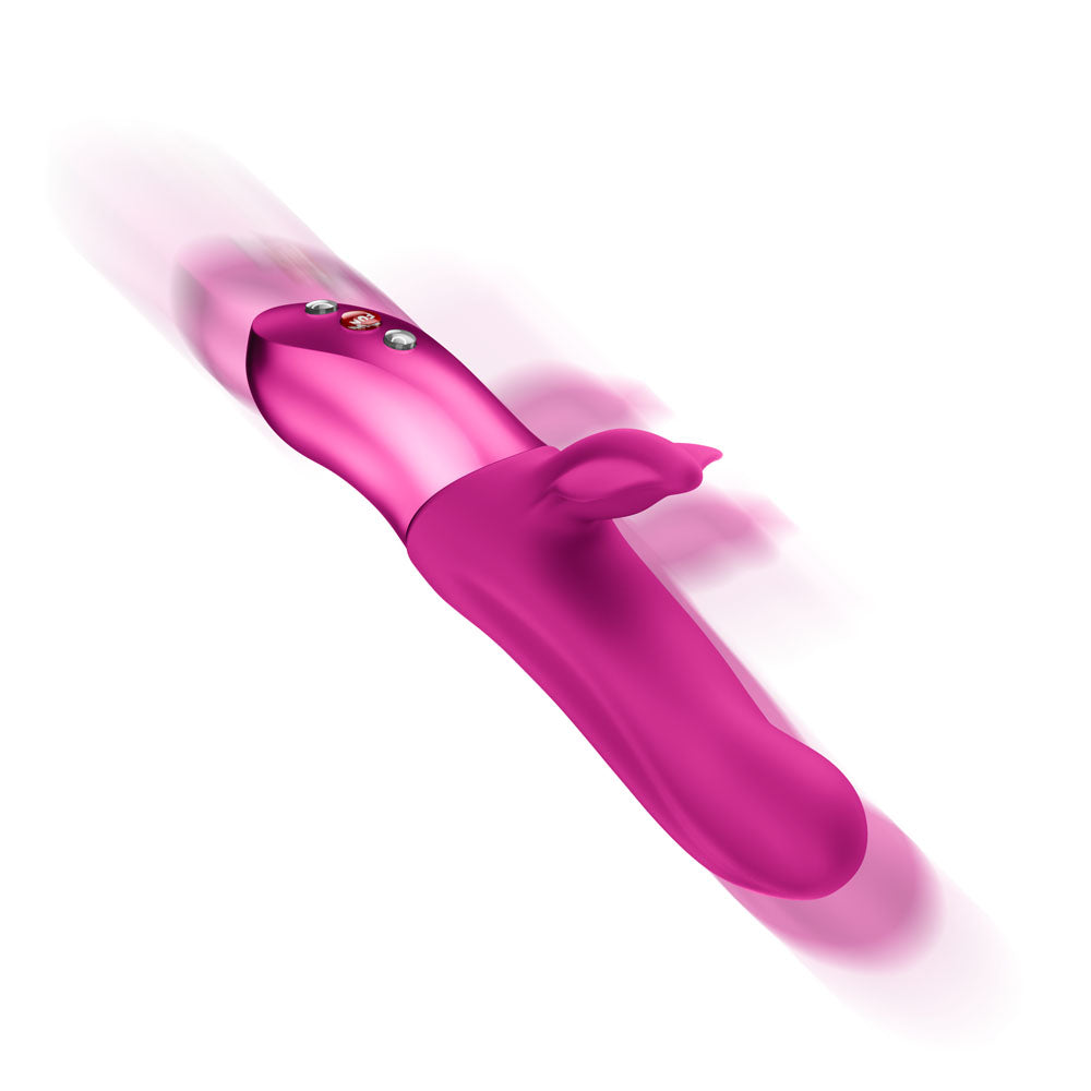 Fun Factory BI STRONIC FUSION Rabbit Vibrator - Magenta USB Rechargeable