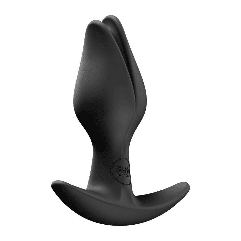 Fun Factory BOOTIE FEM Black - Black 8.5 cm Butt Plug