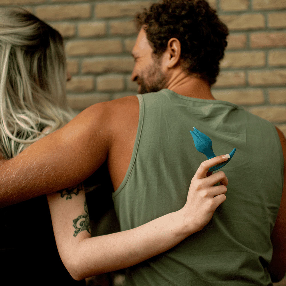 Fun Factory BOOTIE FEM Bottle Green - Bottle Green 8.5 cm Butt Plug