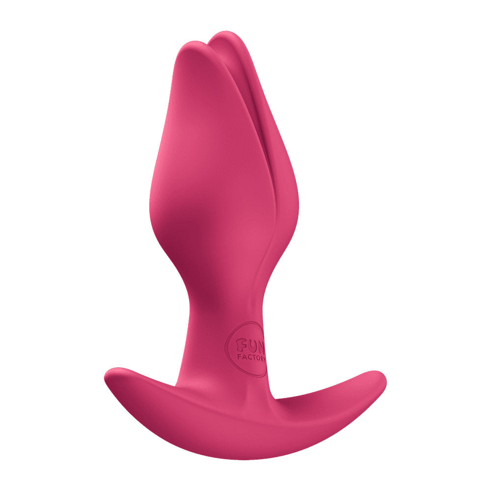 Fun Factory BOOTIE FEM Raspberry - Raspberry Red 8.5 cm Butt Plug