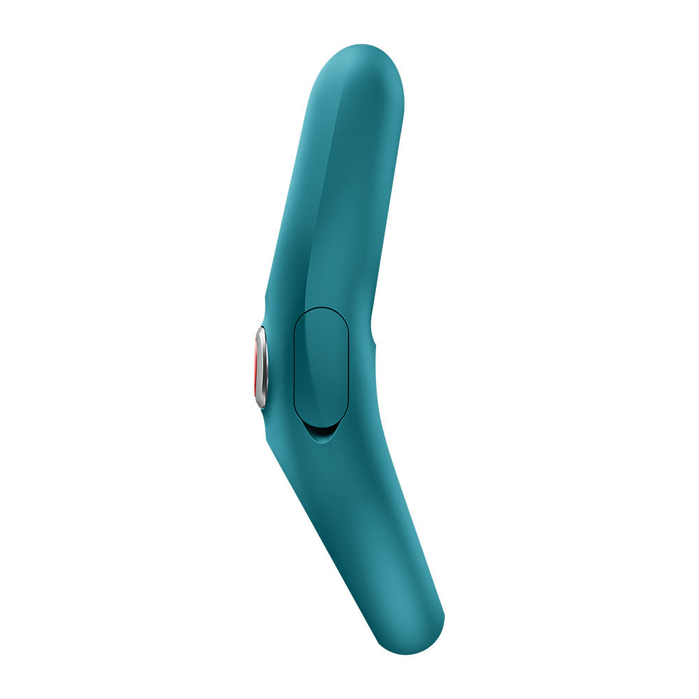 Fun Factory NOS PRO Bottle Green - Bottle Green USB-C Rechargeable Vibrating Cock Ring