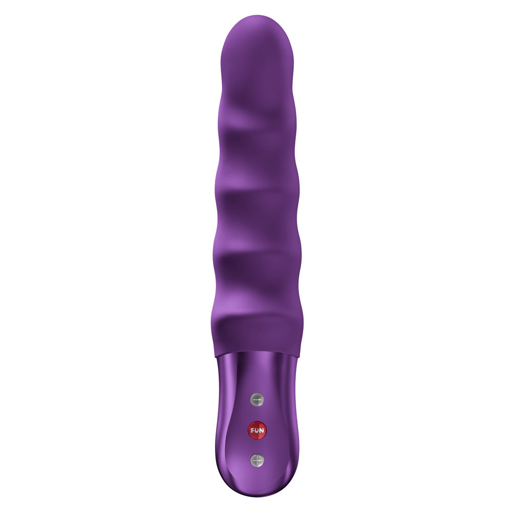 Fun Factory STRONG SURF Thrusting Vibrator - Purple USB Rechargeable