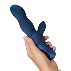 Fun Factory BI STRONIC CRAVE Nightblue - Nightblue USB-C Rechargeable Thrusting Vibrator