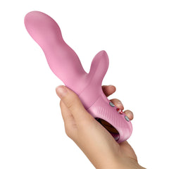 Fun Factory BI STRONIC CRAVE Rose - Rose USB-C Rechargeable Thrusting Vibrator