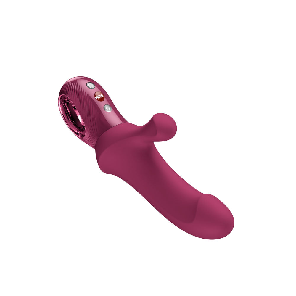 Fun Factory BI STRONIC CURVE Wine Red - Wine Red USB-C Rechargeable Thrusting Vibrator