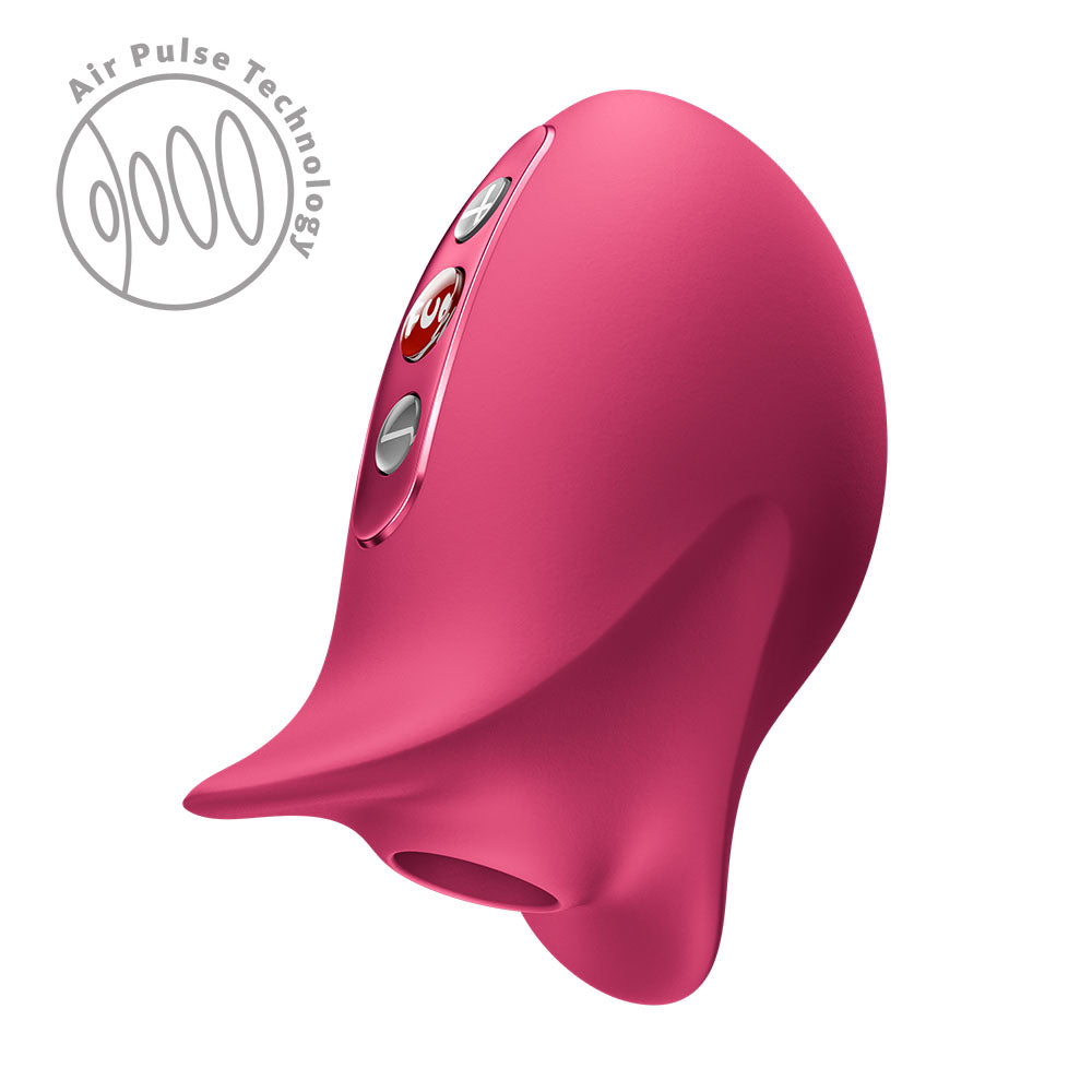 Fun Factory BELLE Stimulator Vibrator - Raspberry Red USB Rechargeable