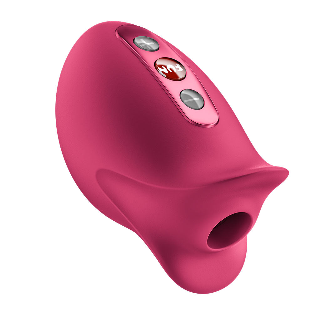 Fun Factory BELLE Stimulator Vibrator - Raspberry Red USB Rechargeable