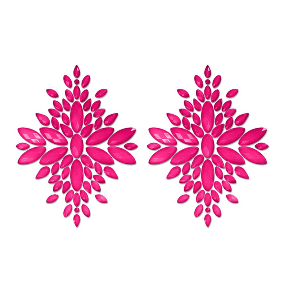 GLOW Fashion Pink Nipple Pasties Set