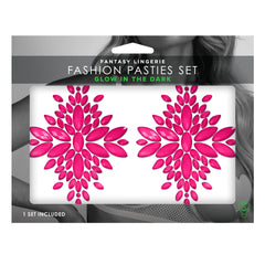 GLOW Fashion Pink Nipple Pasties Set