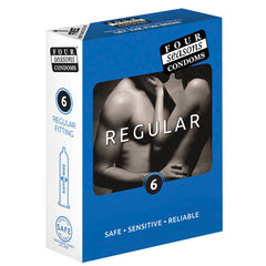 Four Seasons Regular Condoms 6's