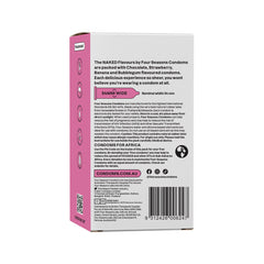 Naked Flavours Condoms 12's 54mm