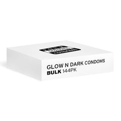 Four Seasons Glow N Dark Condoms - Bulk Box of 144