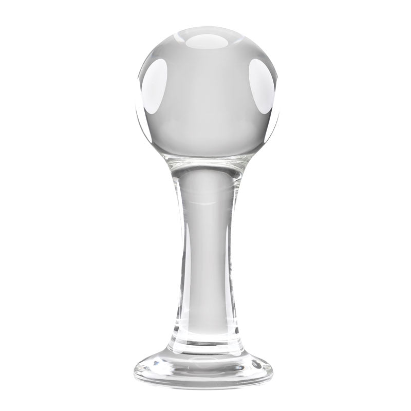 Gender X THE BALLER GLASS BUTT PLUG