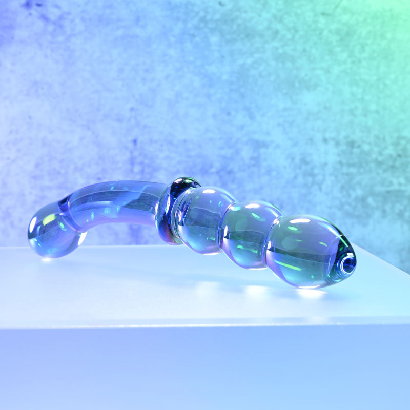 Gender X LUSTROUS GALAXY WAND GLASS DILDO