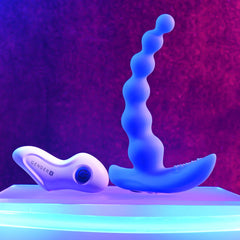 Gender X BEADED PLEASURE VIBRATING BUTT PLUG ANAL BEADS