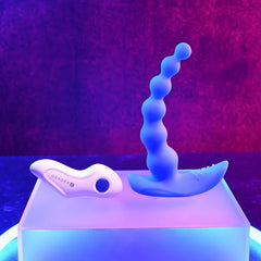 Gender X BEADED PLEASURE VIBRATING BUTT PLUG ANAL BEADS