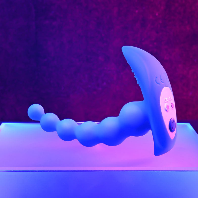 Gender X BEADED PLEASURE VIBRATING BUTT PLUG ANAL BEADS