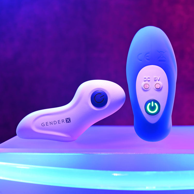 Gender X BEADED PLEASURE VIBRATING BUTT PLUG ANAL BEADS