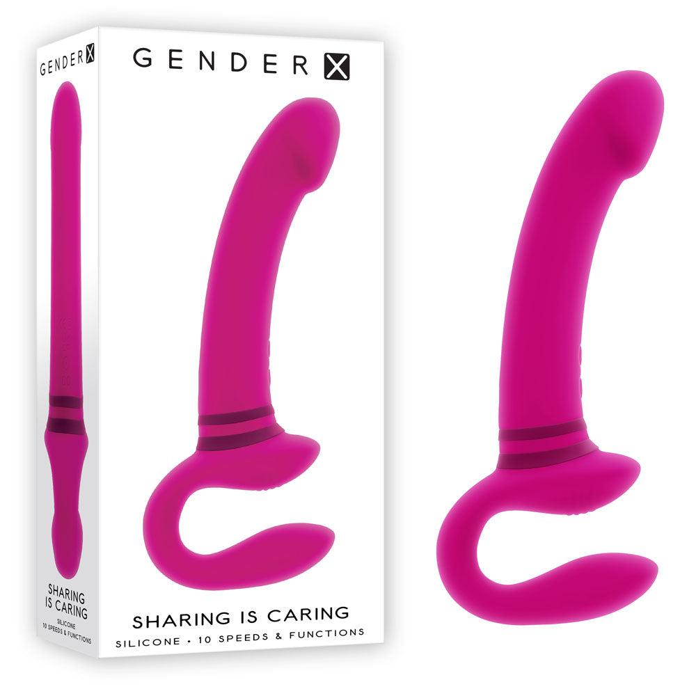 Gender X SHARING IS CARING Double-ended Vibrator