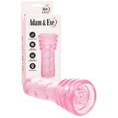 Adam & Eve SUPER HEAD HONCHO - Pink Oral Stroker Masturbator