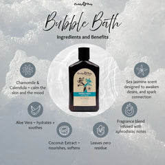 EB Hemp Seed Bubble Bath Sea Jasmine Scented - 250 ml Bottle