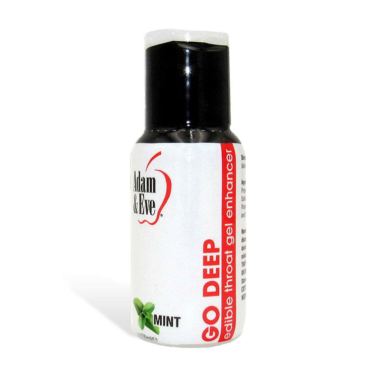 Adam & Eve GO DEEP Throat Gel - Mint Flavoured Oral Sex Gel - 30 ml