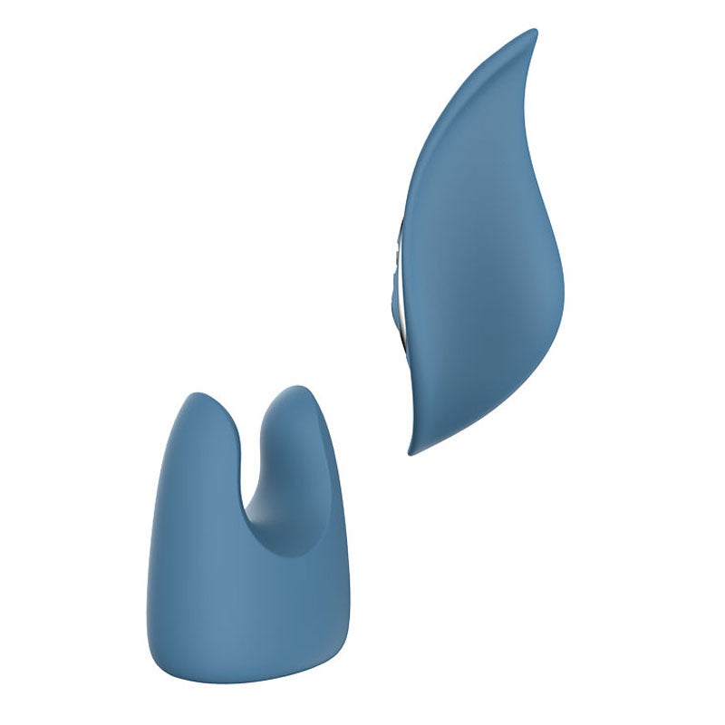 Adam & Eve FOUR-PLAY Vibrator Couples Play Kit - Blue USB Rechargeable
