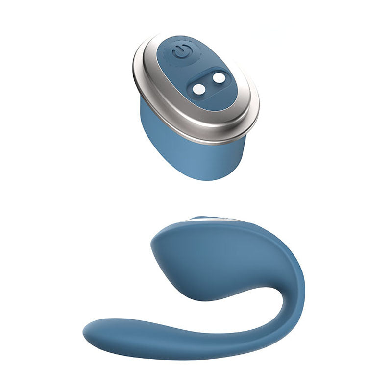 Adam & Eve FOUR-PLAY Vibrator Couples Play Kit - Blue USB Rechargeable