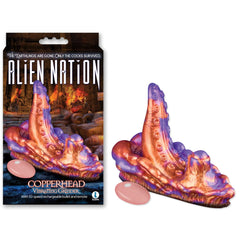 Alien Nation - Copperhead - Coloured Vibrating Fantasy Grinder Pad with Remote