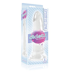 The 9's Diclets Jelly TPR Dong 7" - Clear
