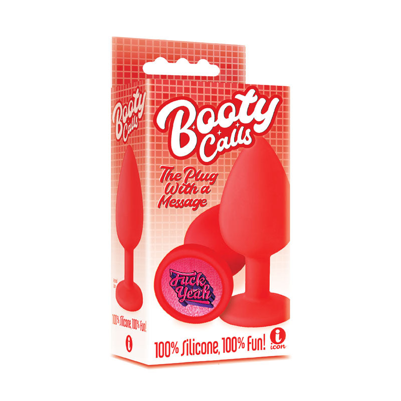 The 9's Booty Calls Butt Plug - Fuck Yeah