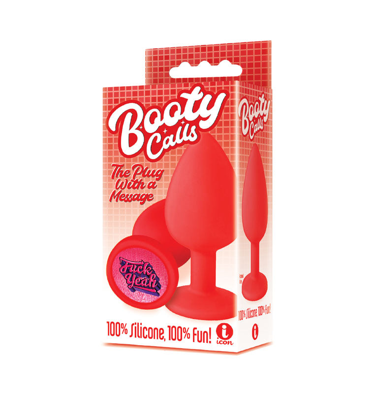 The 9's Booty Calls Butt Plug - Fuck Yeah
