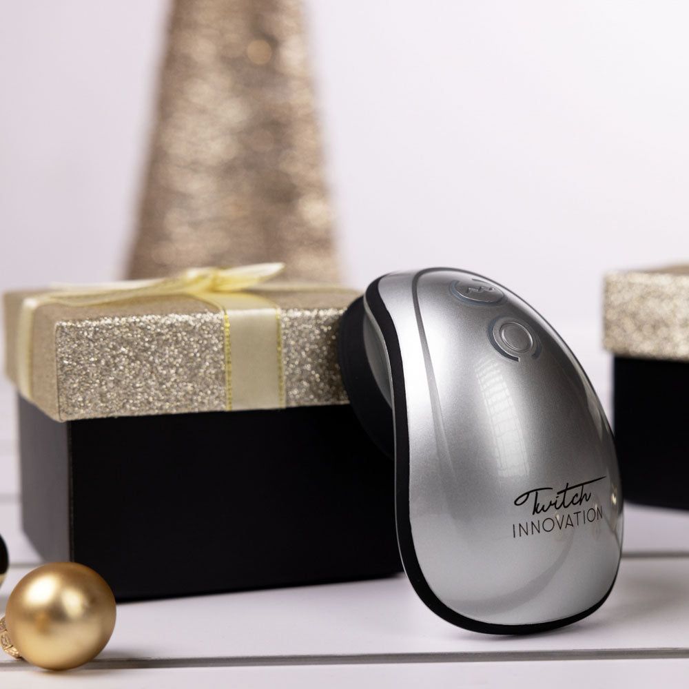 Twitch 1 - Silver Clit Stimulator and Vibrator